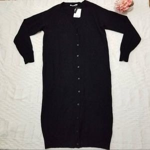 Reserved- Alexander wang size L long wool cardigan